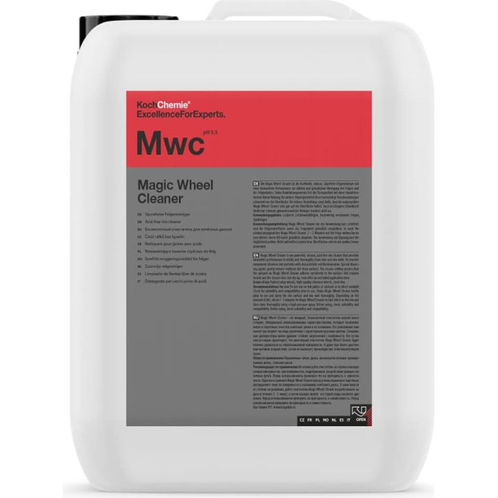 Koch-Chemie Magic Wheel Cleaner (Mwc) — happevaba veljepuhasti, 10 l