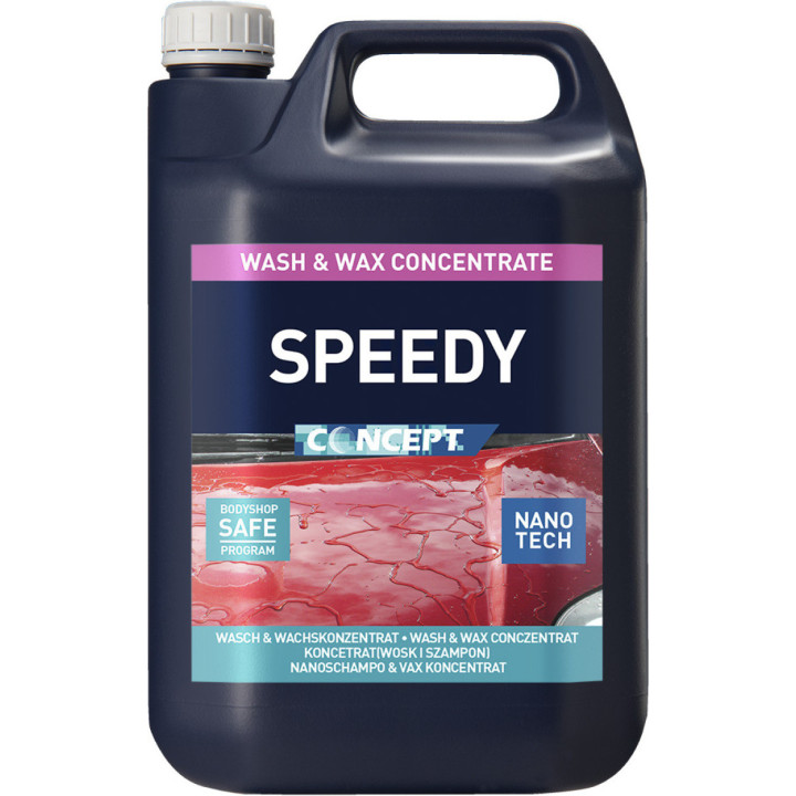 Concept Speedy nano wash & Wax, 5L — autošampūns