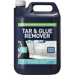 Concept Tar & Glue Remover, - ļoti jaudīgs, jābūt uzmanīgiem ar nr. Zīmēm — specialus valiklis, 5 l