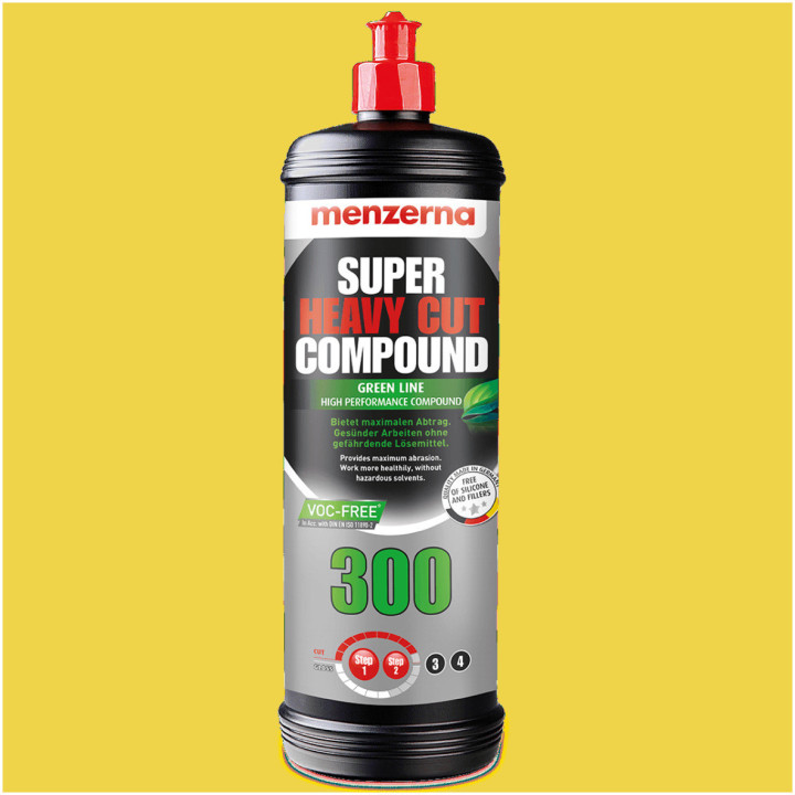 Menzerna Super Heavy Cut Compound 300 GREEN LINE — poliravimo pasta, 1 l