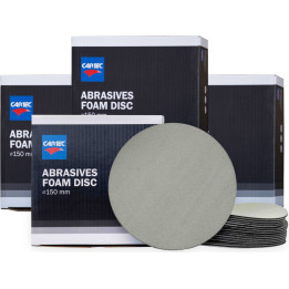 Cartec Abrasive Foam Disc 150 mm — abrasiivne vahuketas, P1000 · 1 tk / P3000 · 1 tk / P5000 · 1 tk