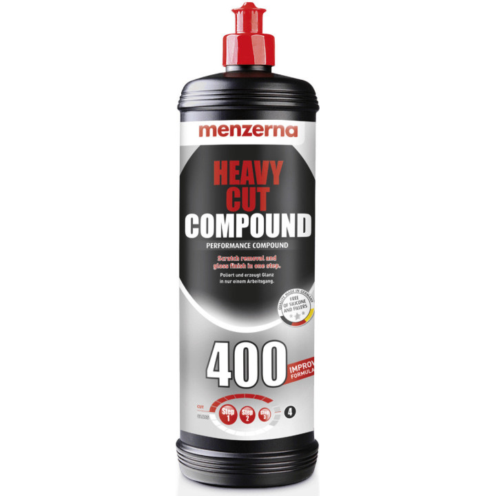 Menzerna Heavy Cut Compound 400 — polishing compound, 1 L / 250 ml