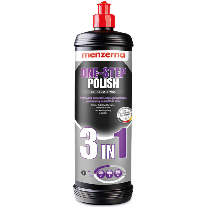 Menzerna One-Step Polish 3in1 — poliravimo pasta, 250 ml