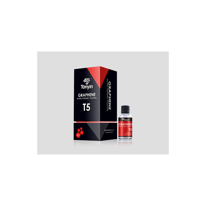 Tonyin Graphene 9H Pro keramiskais pārklājums T5A/T5B — 30/50 ml
