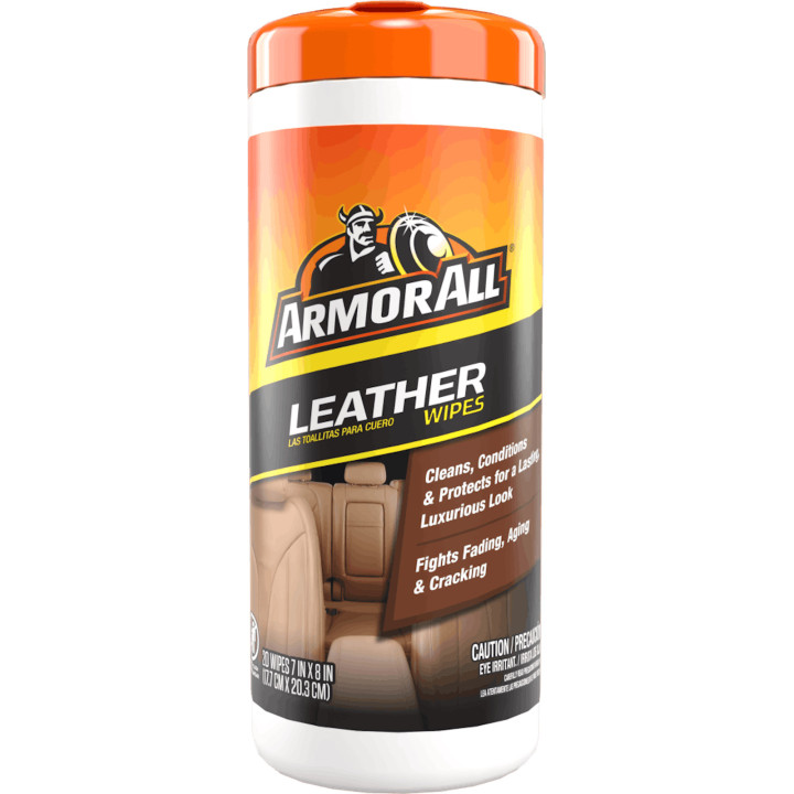 Armor All салфетки для очистки и ухода за кожей — 20 шт.