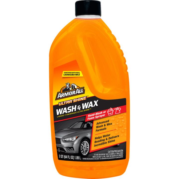 Armor All Ultra Shine Wash & Wax — autošampūns ar vasku, 500 ml