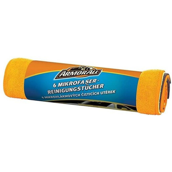Armor All чистящие салфетки из микрофибры — 6 шт.