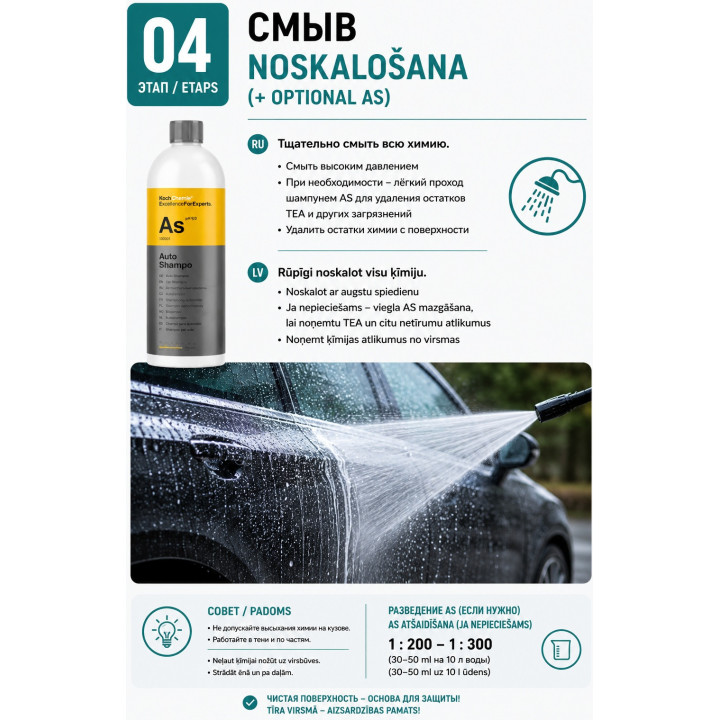 ND Parts — Koch-Chemie auto talveks ettevalmistuskomplekt, 5 toodet, kokku 4,5 l, 1 komplekt | ND Parts
