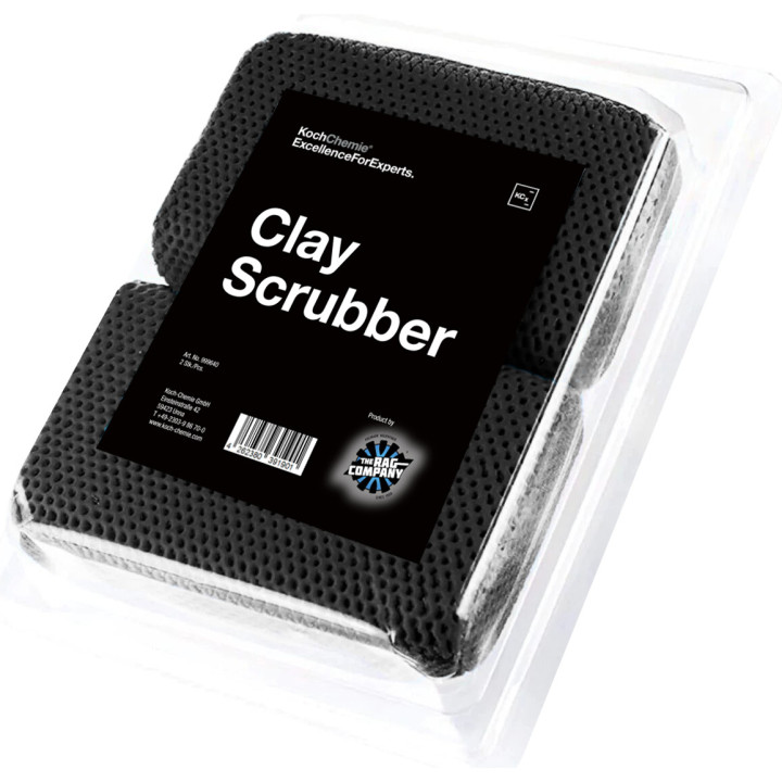 Koch-Chemie Clay Scrubber — 2-piece clay sponge set