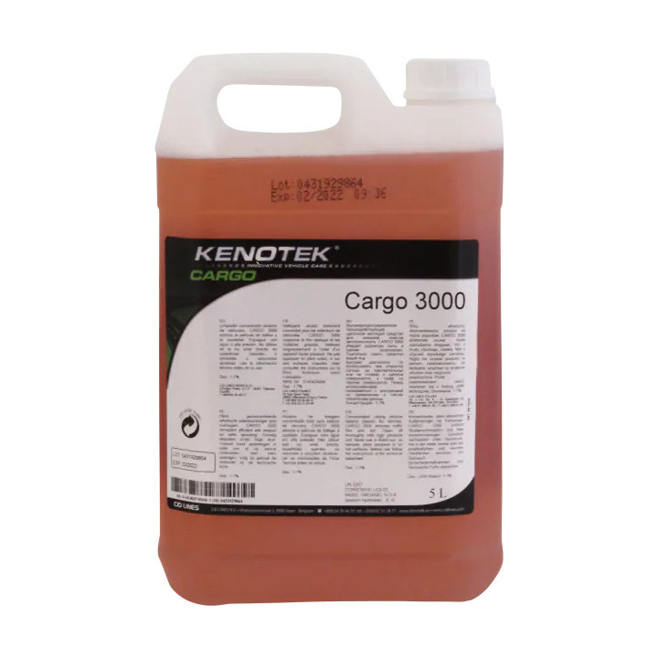 Kenotek CARGO 3000 — kontsentreeritud aluseline eelpesuvahend, 5 l