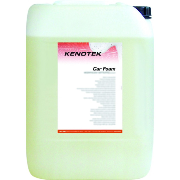 Kenotek CAR FOAM — концентрированный pH-нейтральный пенный автошампунь, 20 л