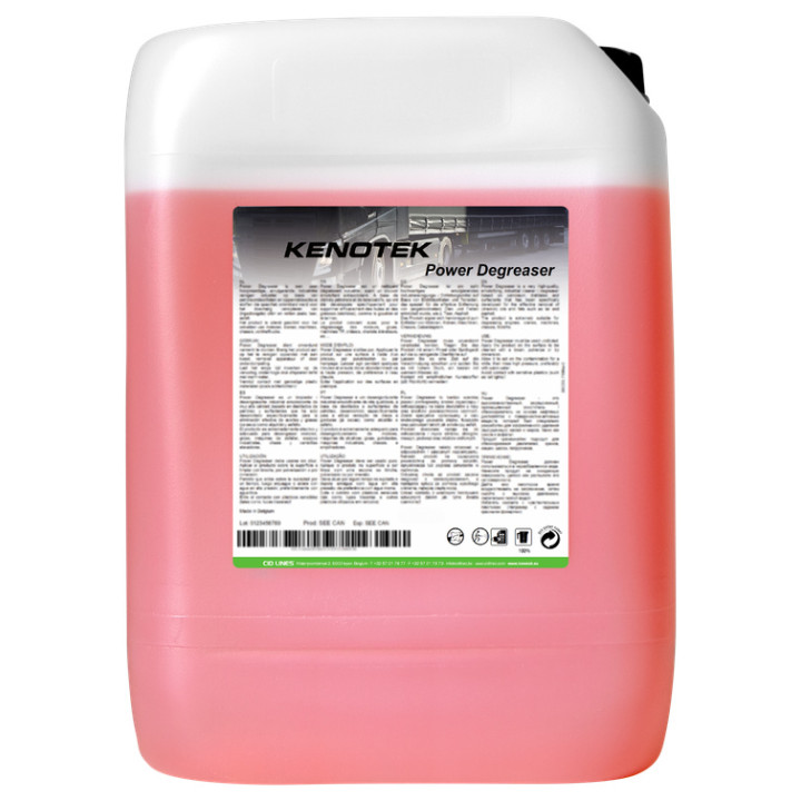 Kenotek POWER DEGREASER — tööstuslik rasvaeemaldusvahend, 10 l