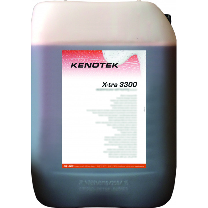 Kenotek X-TRA 3300 — koncentruotas šarminis ratlankių valiklis, 20 l
