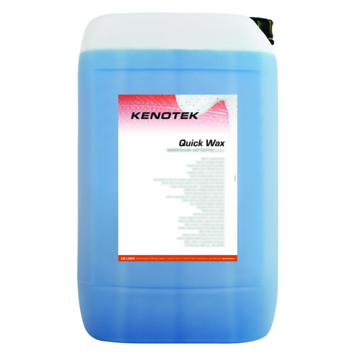 Kenotek QUICK WAX — 3 viename vaškas-džioviklis, 25 l