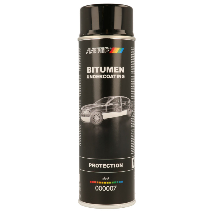MOTIP Bitumen Undercoating — tehniline aerosool, 500 ml