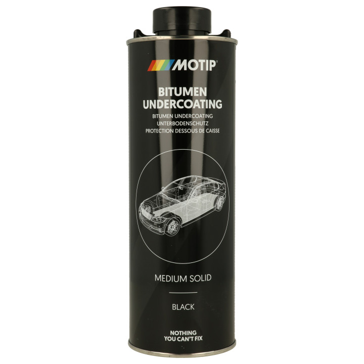 MOTIP Bitumen Undercoating — tehniline aerosool, 1000 ml