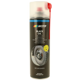 MOTIP Black Oil — tehniline aerosool, 500 ml