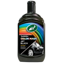 Turtle Wax Color Magic Jet Black — must värvile — toonitud vaha, 500 ml