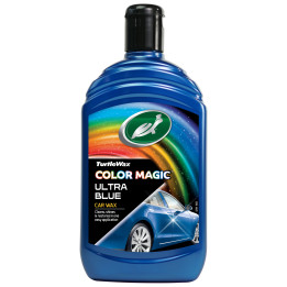 Turtle Wax Color Magic Ultra Blue — sinine värvile — toonitud vaha, 500 ml