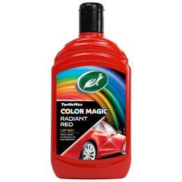 Turtle Wax Color Magic Radiant Red — punane värvile — toonitud vaha, 500 ml