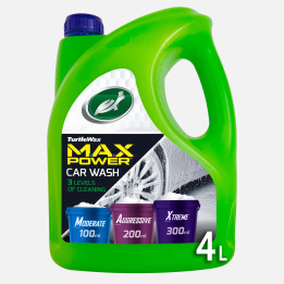 Turtle Wax Max Power Car Wash — autošampūns, 4 l