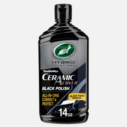 Turtle Wax Hybrid Solutions Ceramic Acrylic Black Polish — полироль для ЛКП, 500 мл