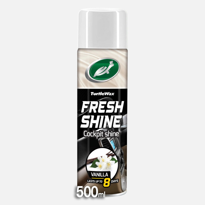 Turtle Wax Fresh Shine Vanilla — salona tīrītājs, 500 ml