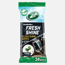 Turtle Wax Fresh Shine Gloss Wipes — interior wipes, 24 pcs