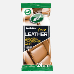 Turtle Wax Luxe Leather Wipes — leather wipes, 24 pcs