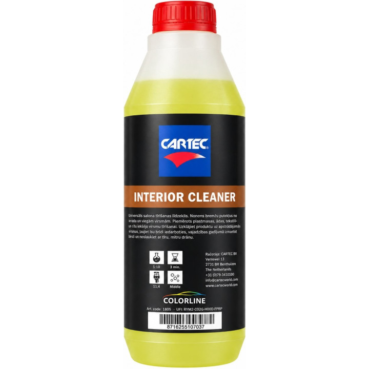 Cartec Interior Cleaner — kontsentreeritud salongipuhasti, 1 l