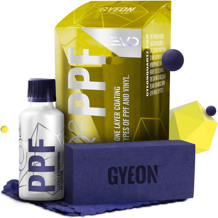 GYEON Q² PPF EVO — keraamiline kate PPF-ile ja vinüülile, 50 ml
