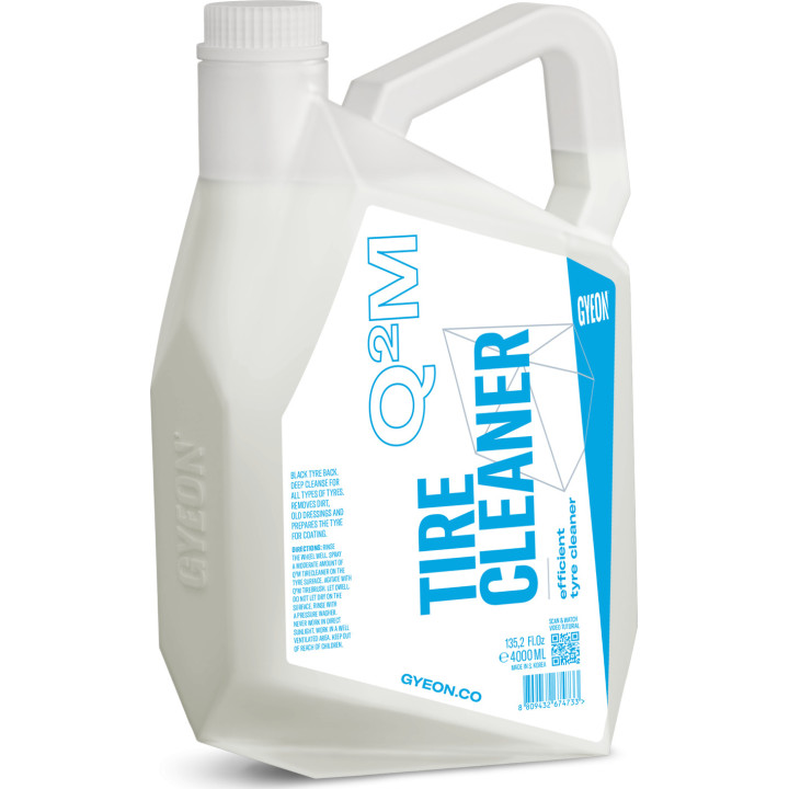 GYEON Q²M TireCleaner — padangų valiklis, 4000 ml
