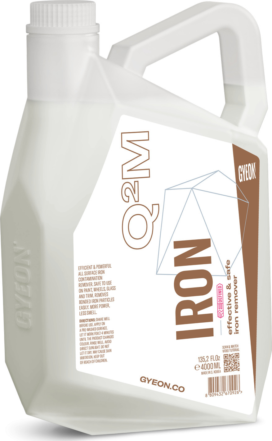 GYEON Q²M Iron REDEFINED — dzelzs