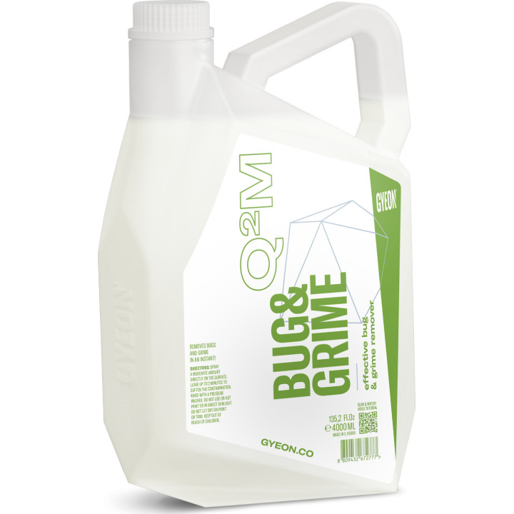 GYEON Q²M Bug&Grime — bug and grime remover, 4 L