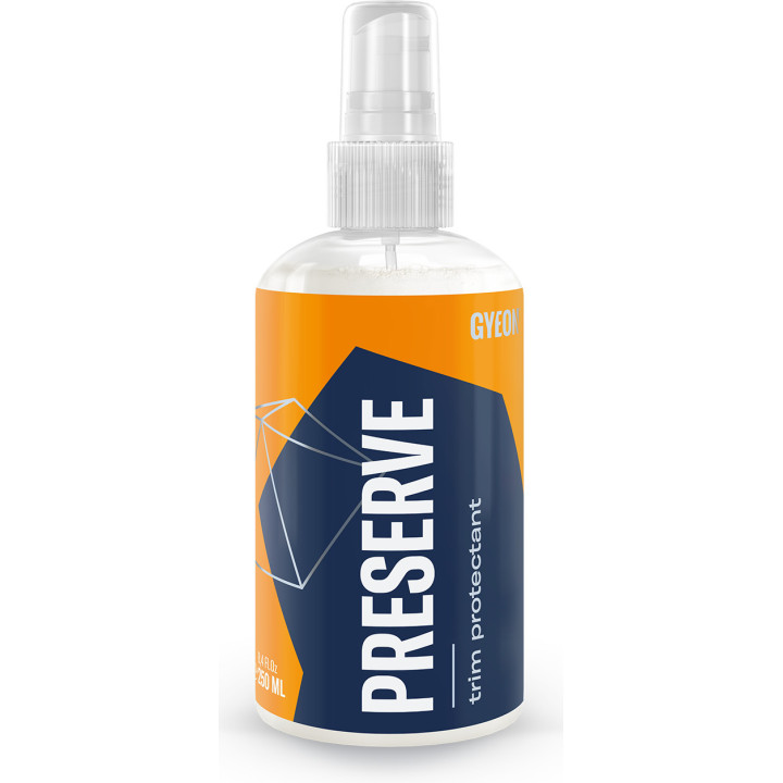 GYEON Q²M Preserve — plastiku taastaja ja kaitse, 250 ml
