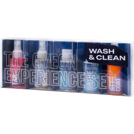 GYEON Q²M Wash&Clean Set — automobilio plovimo bandomasis rinkinys, 9 × 80 ml