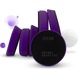 GYEON Q²M Eccentric Heavy Cut — rupji abrazīva pulēšanas ripa, 80 mm, 2 gab.