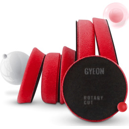 GYEON Q²M Eccentric Cut — coarse polishing pad, 80 mm, 2 pcs