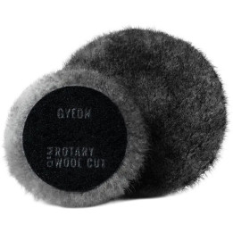 GYEON Q²M Rotary Wool Cut — lõikega villane poleerimispadi, 80 mm, 2 tk