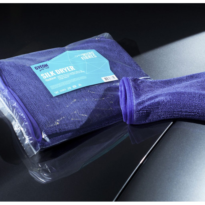 GYEON Q²M SilkDryer EVO — microfiber cloth, 50x55 cm