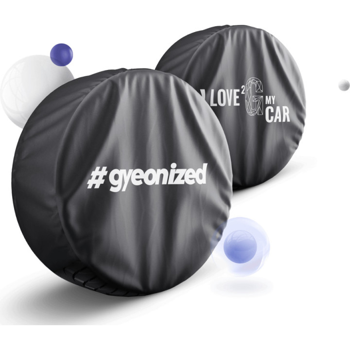 GYEON Q²M WheelCovers — aizsargpārvalki riteņiem, 4 gab. / Ø80 cm