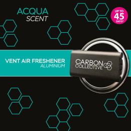 Carbon Collective Aluminium Vent Air Freshener — держатель с ароматом Acqua