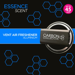 Carbon Collective Aluminium Vent Air Freshener — Essence turētāja komplekts