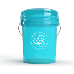 Carbon Collective Clear Teal детейлинговое ведро — 20 л