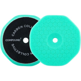 Carbon Collective HEX putu pulēšanas disks — 5 collas / 125 mm, Compound 1 zaļš