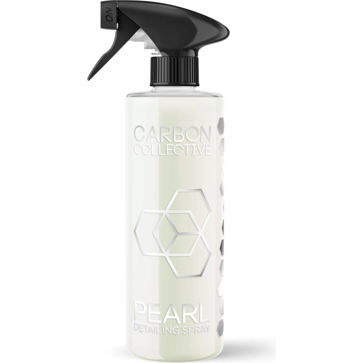 Carbon Collective Pearl Quick Detailer — Limited Edition, blizgesio stipriklis ir džiovinimo priemonė, 500 ml