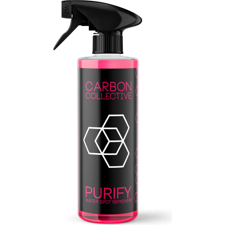 Carbon Collective Purify veeplekkide ja mustuseplekkide eemaldaja — happeline puhasti, 500 ml