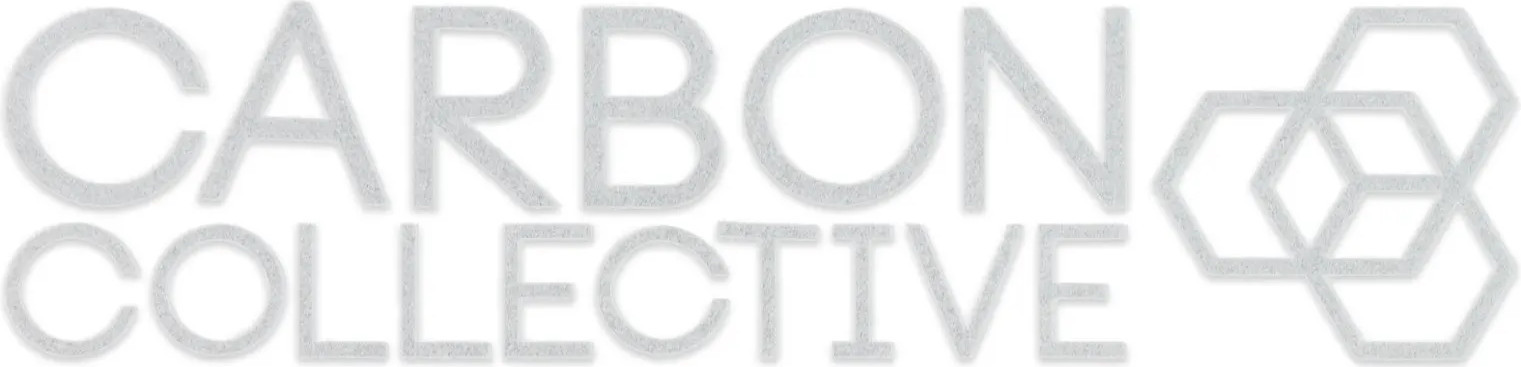 Carbon Collective salona loga uzlīme —
