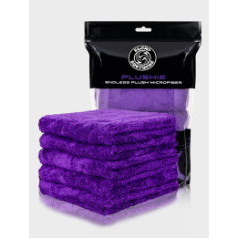 Blend Brothers PLUSHIE Purple — välispinna mikrokiud, 40 × 40 cm, 500 GSM, 5 tk