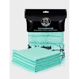 Blend Brothers CHARMIE Turquoise — wheel and coating microfiber, 40 × 40 cm, 420 GSM, 5 pcs